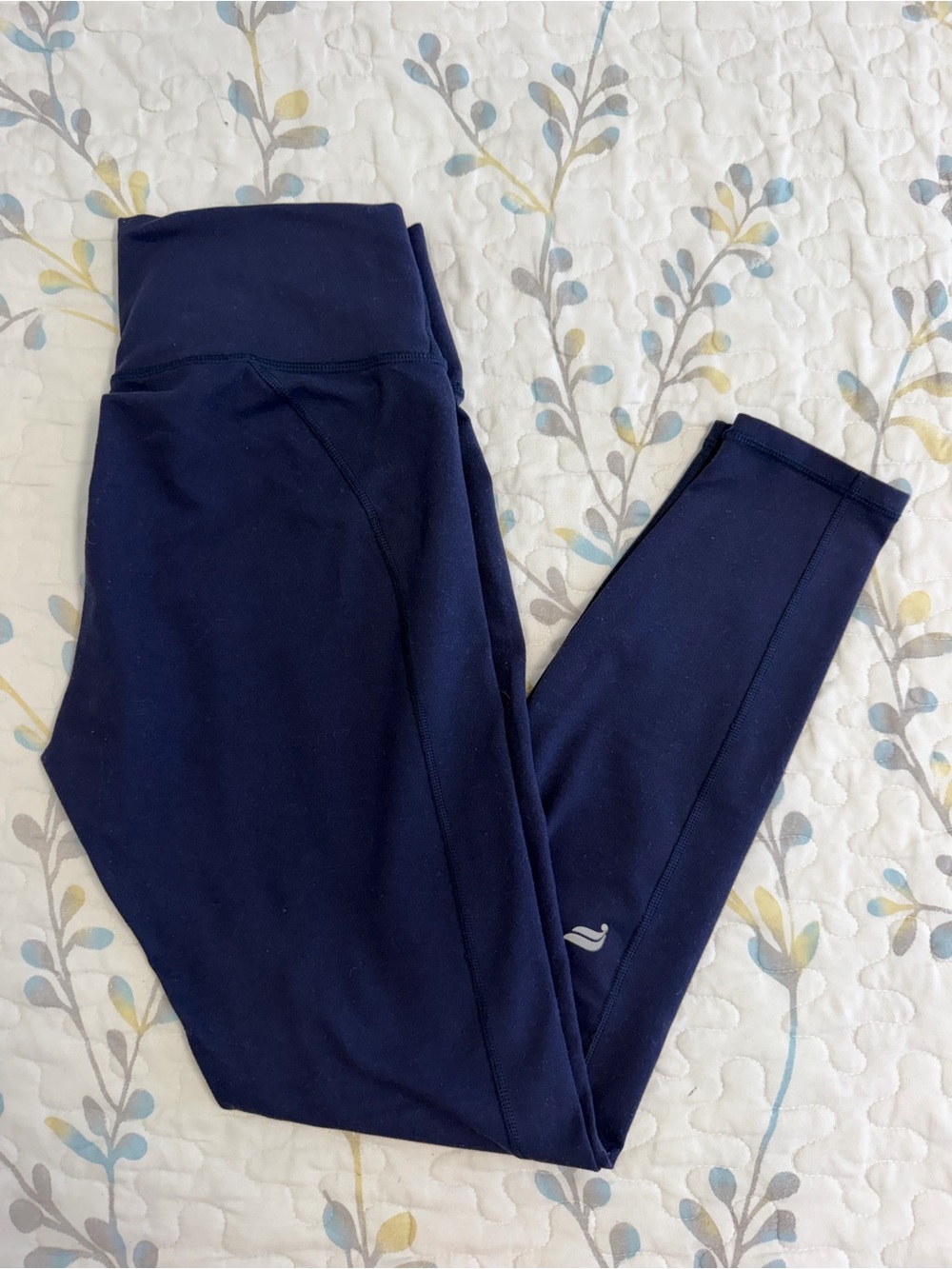 Fabletics Navy High-Rise Active Leggings